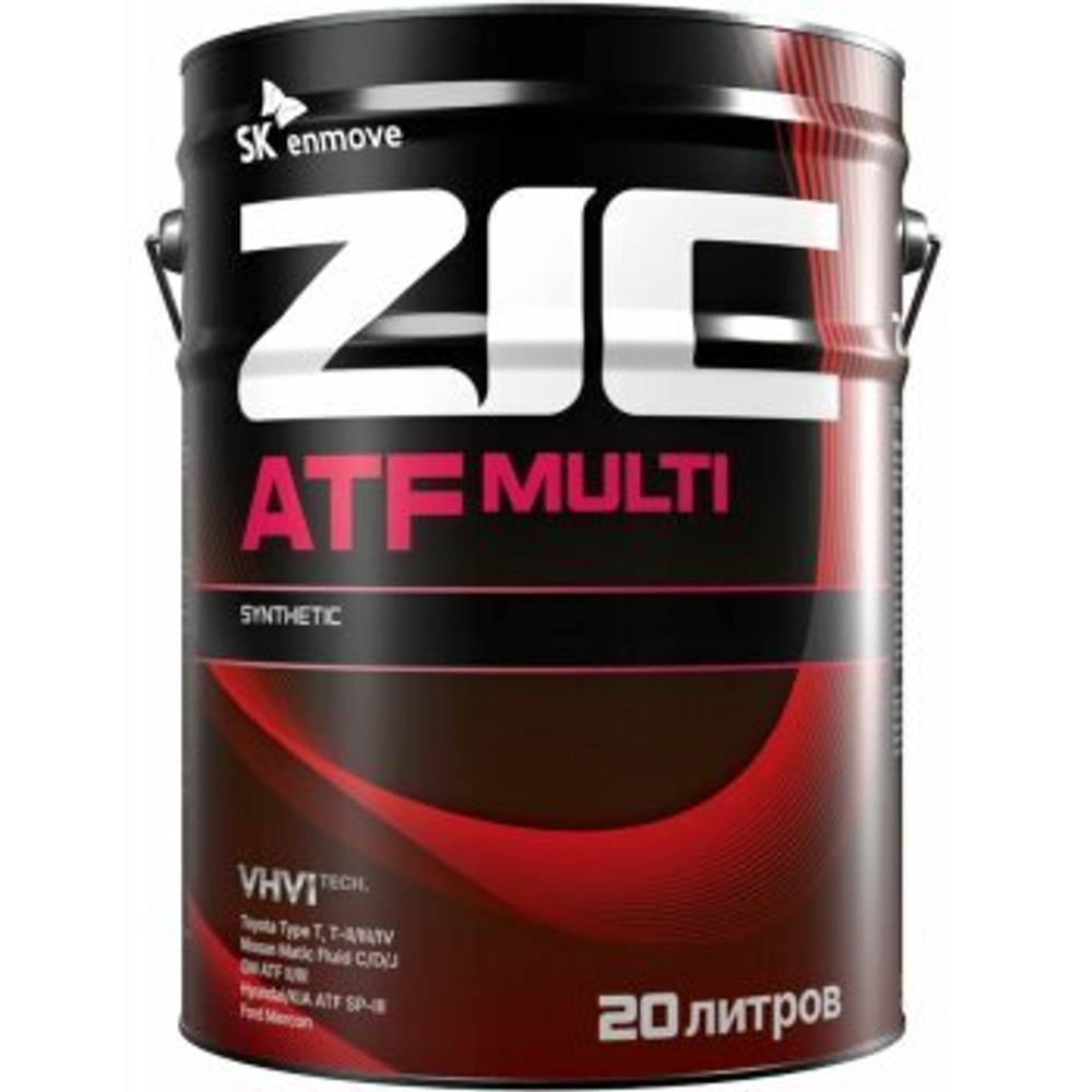 Жидкость трансмиссионная ZIC ATF Multi 20л