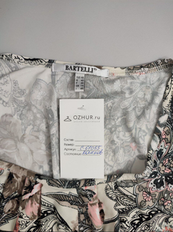 Платье Bartelli с принтом 46 размер