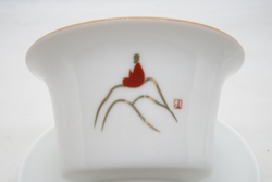 268118 Гайвань ДАО2 "Путь к знанию" 150мл, d=95мм, h=80мм, белый фарфор