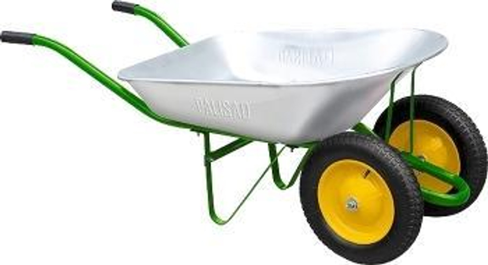 Тачка садовая двухколесная Palisad 170кг 78л