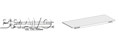 Добор "Т" 2070*100*8 М