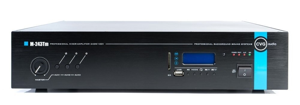 CVGAUDIO M-243Tm Трансляционный микшер-усилитель