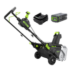 Снегоуборщик аккумуляторный Greenworks 82SN22 Арт. 2603307UH, 82V, 56 см, бесщеточный, c 1хАКБ 8АЧ и ЗУ