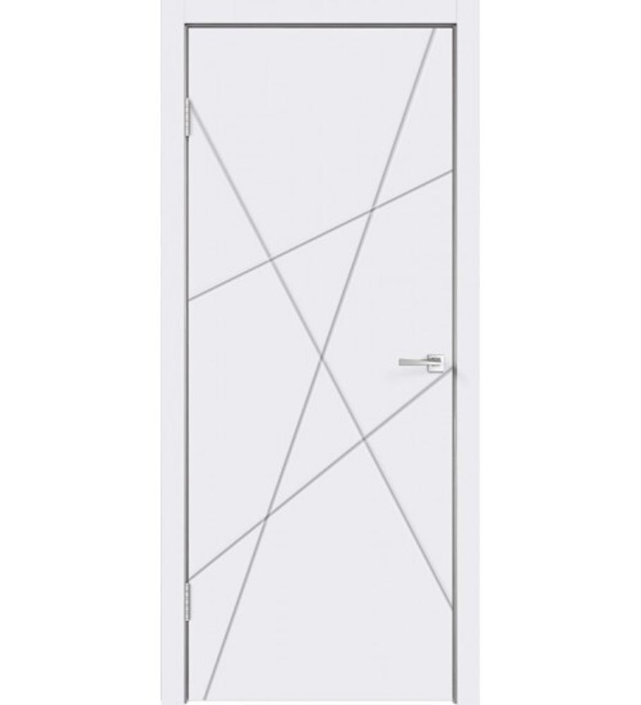 Межкомнатные двери VellDoris SCANDI S Белая эмаль RAL9003