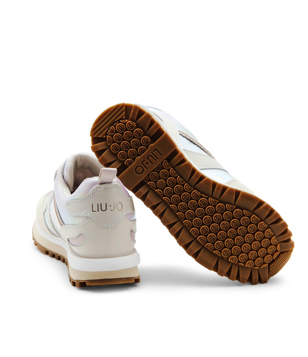 кожаные кроссовки wonder up 2 Liu Jo - бежевый(BA2097 PX102)