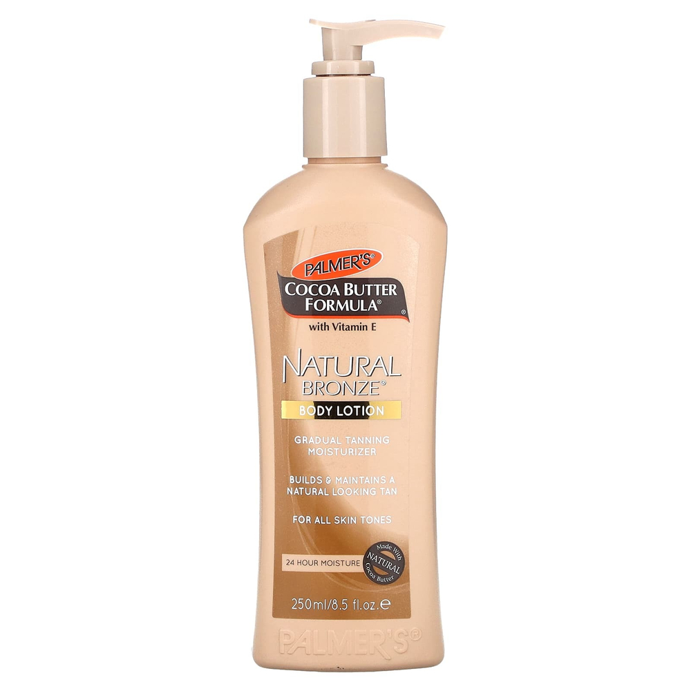 Palmer's, Какао-масло с витамином Е, натуральный бронзовый лосьон для тела, 250 мл (8,5 жидк. унц.)