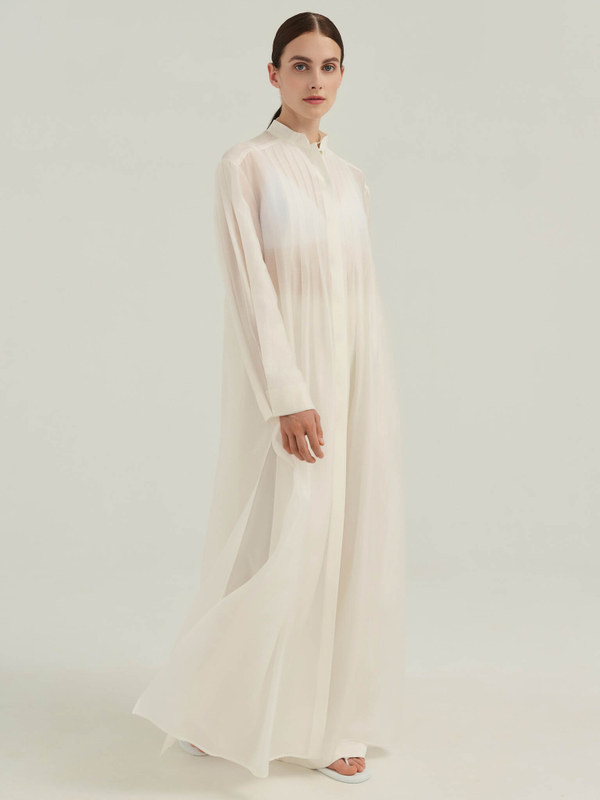 Рубашка длинная EUPHORIA молочного цвета