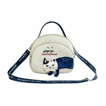 Мини-сумка пошет (pochette), с ремнем, MATILDASan, светлая, 25-8811-1, KUSUGURU