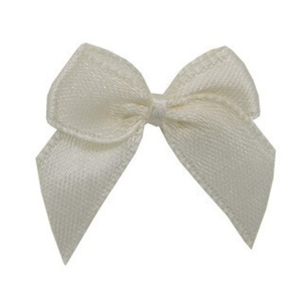 Бантик пришивной JY100044, 3,3см, цв.шампань 828