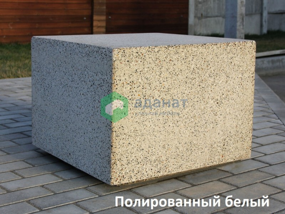 Скамейка бетонная «Бокс» малая