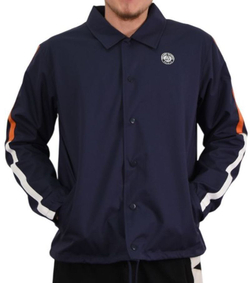 Куртка теннисная Roland Garros Essentials Timeo Coach - navy