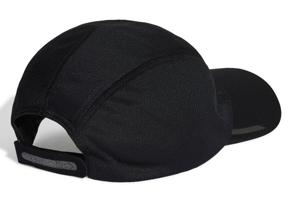 Теннисная кепка Adidas Running Mesh Cap Aeroready - black/black reflective