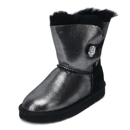 UGG Kids Bailey Button Do Black