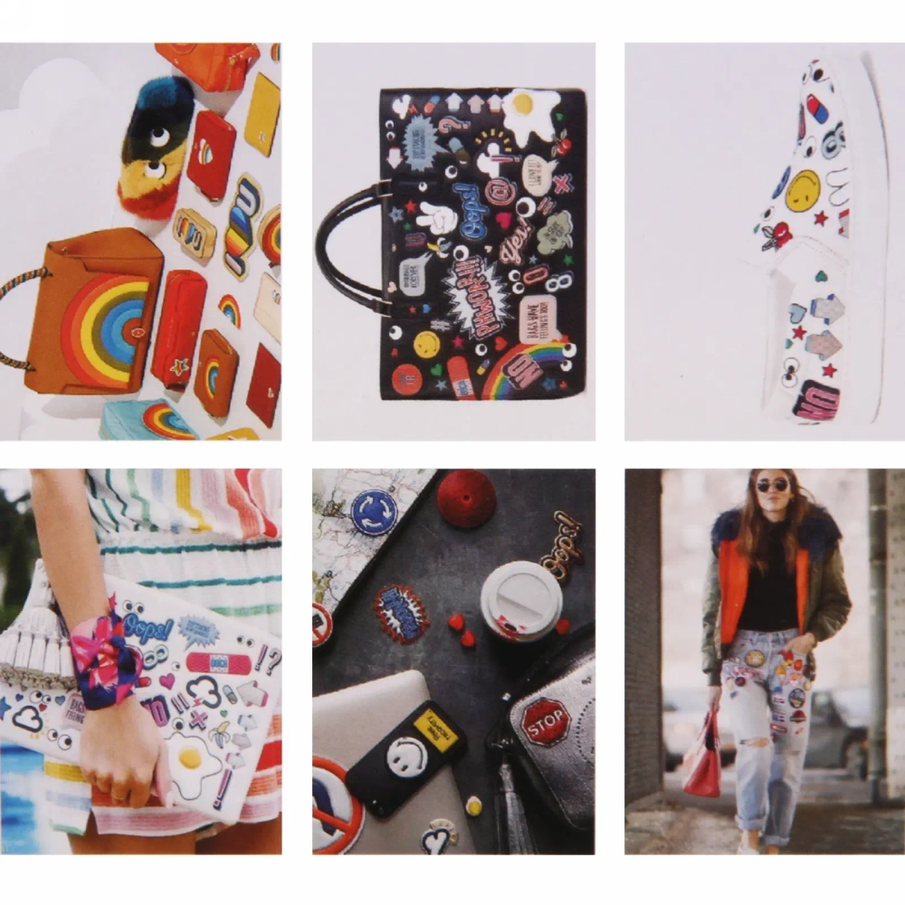 Наклейки декоративные в наборе 15*11см «Stickers» BCP-005