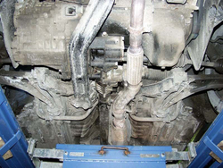 Защита картера и КПП Sheriff для Hyundai Santamo 1998-2002 арт.10.0256