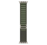Умные часы Apple Watch Ultra GPS + Cellular, 49mm Titanium Case with Green Alpine Loop