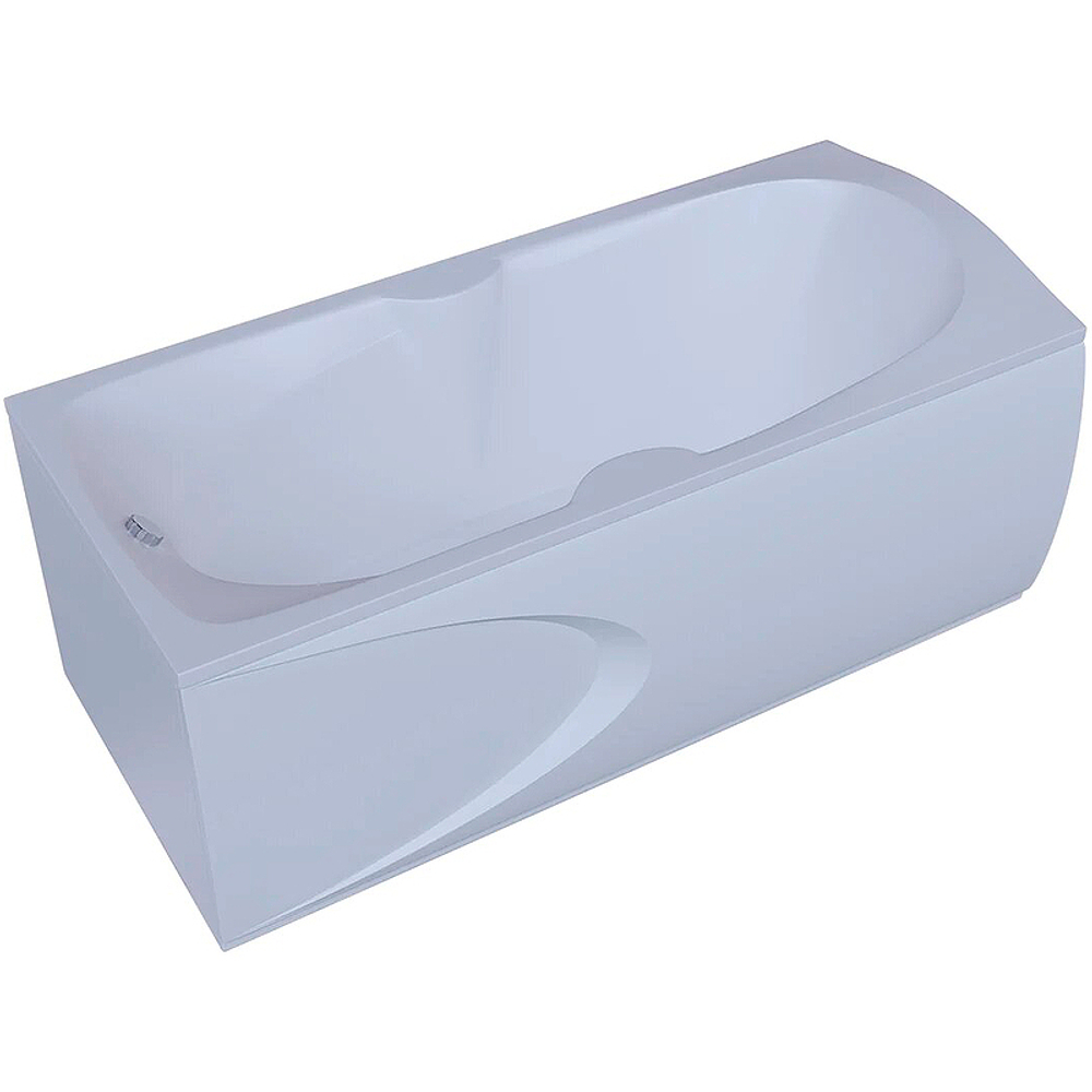 Акриловая ванна Aquatek (Акватек) Европа 180x80, с каркасом, с фронтальной панелью, со сливом-переливом