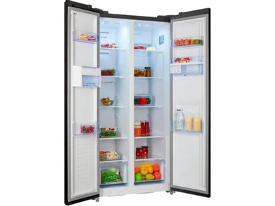 Холодильник двухкамерный Nordfrost RFS 484D NFXd Side by Side инверторный черный