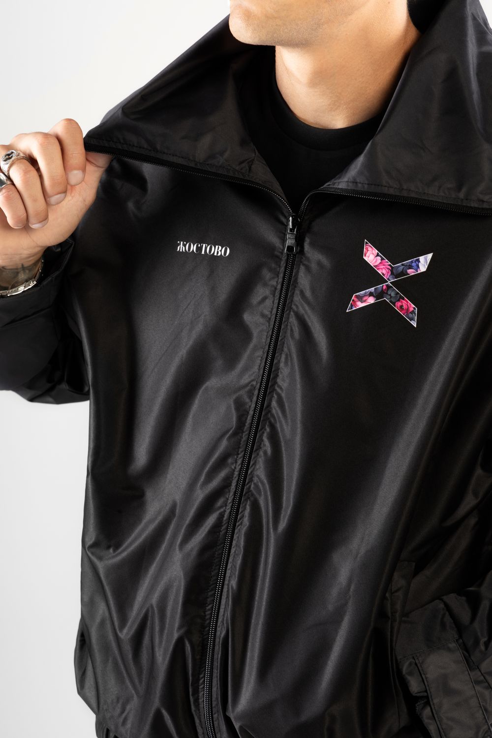 Ветровка ФК 10 Жостово черная