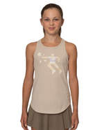 ОДЕЖДА ДЛЯ ТЕННИСА Девочки, Майка BIDI BADU PARIS CHILL 2025 .