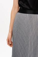 4912 Юбка женская (серо-черный)