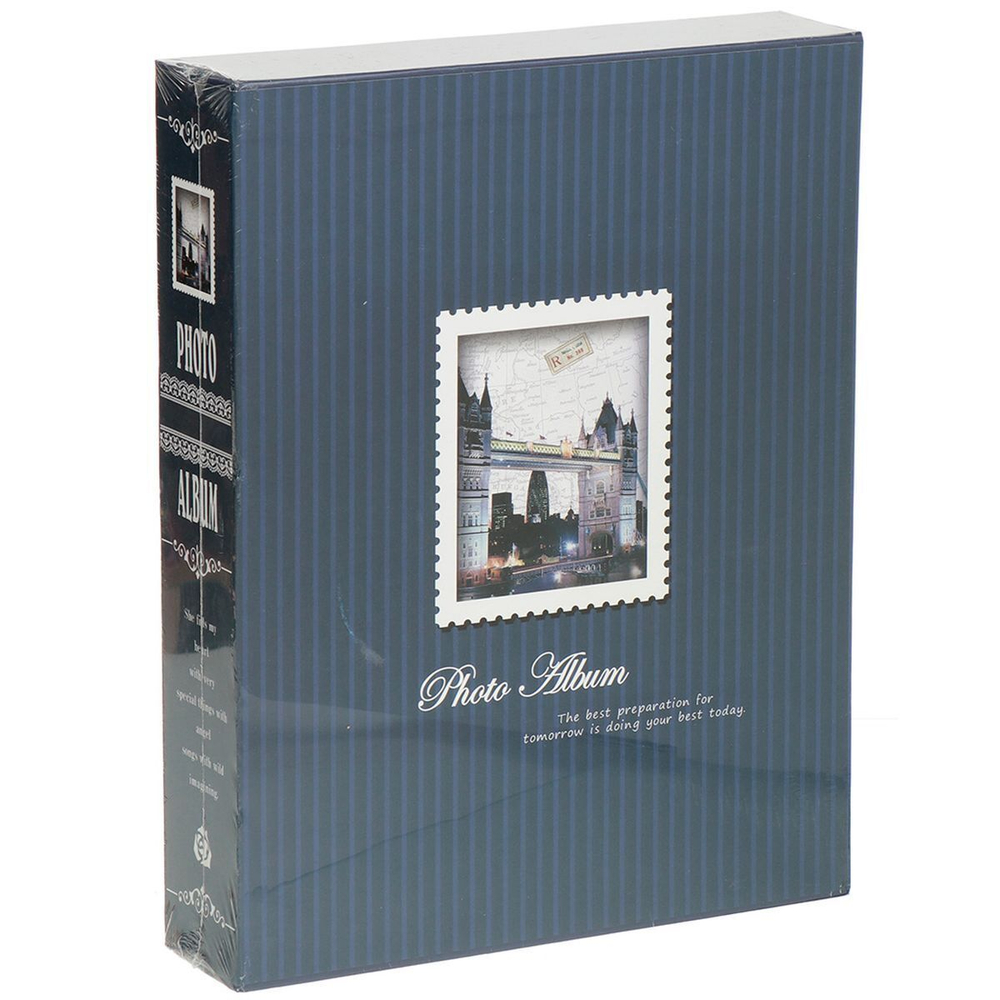 Фотоальбом 200фото, 13 х 18 см, 2 дизайна, в ассортименте, в боксе, Путешествия, Y3-1408