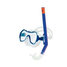 Набор для плавания Salvas Haiti Set, EA530C1TBSTB, р. Medium, синий в сетч. сумке