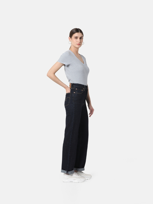 Женские прямые джинсы с завышенной талией Ribcage Straight 79078-0014