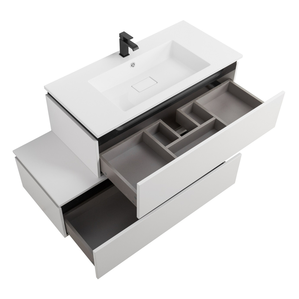 Мебель для ванной Cezares SLIDER 100 Bianco Opaco SLIDER-1000-1C-SO-BO