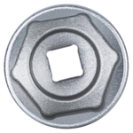 Головка торцевая стандартная шестигранная 1/2&quot;, 38 мм KING TONY 433538M