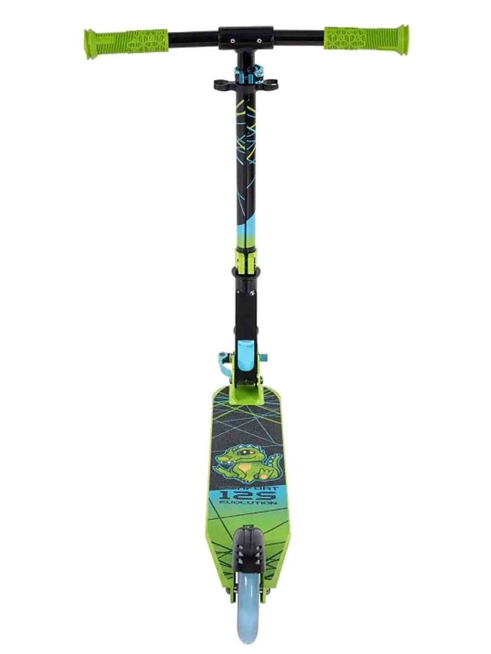 Самокат TT COMFORT 125 green 1/4 зеленый