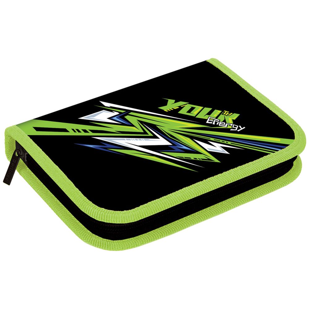 Пенал 1 отделение 200х140х40 Berlingo Energy, откидная планка, ткань