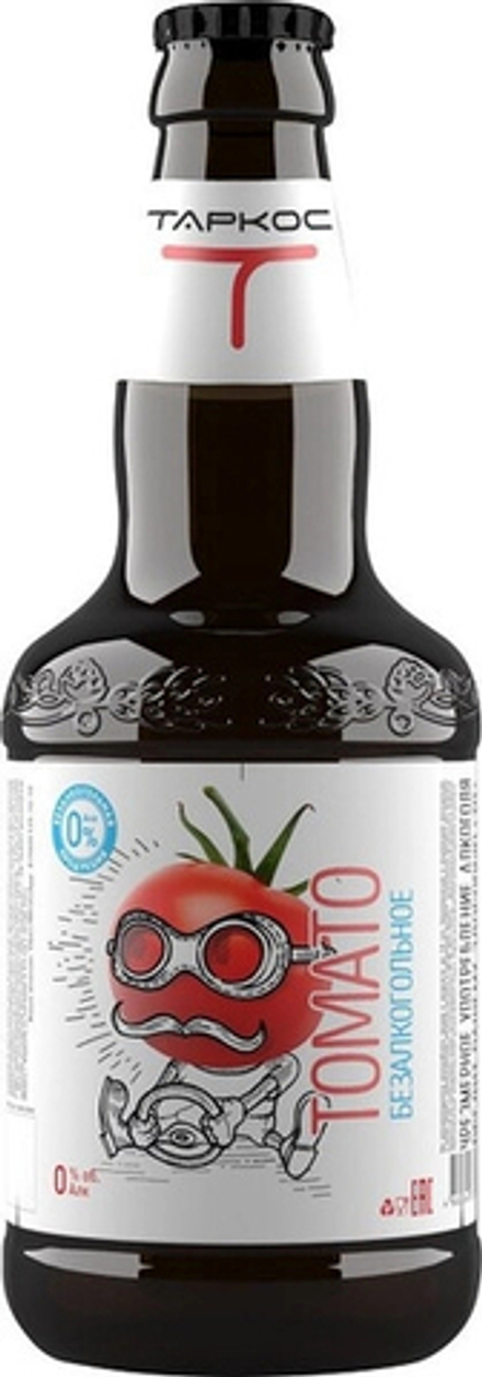 Пиво Таркос Томато Безалкогольное / Tarkos Tomato Non-Alcoholic 0.45 - стекло