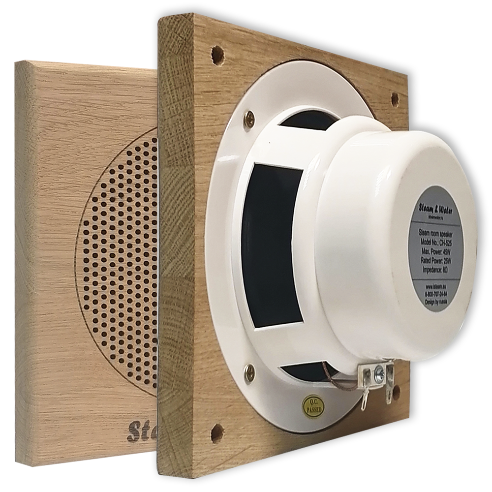 Комплект домашней акустической системы с караоке-усилителем Steam & Water SOUND SAUNA S5