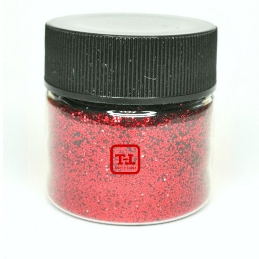 БЛЕСК 355 ЦВЕТНОЙ - КРАСНЫЙ 0.4 мм. (средние)