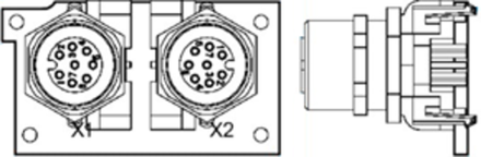 Плата ввода вывода 2*LAN