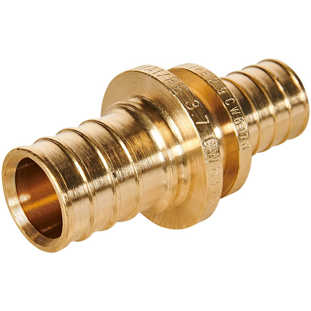 Муфта переходная ROMMER - 25x20 (для труб из сшитого полиэтилена, латунь)