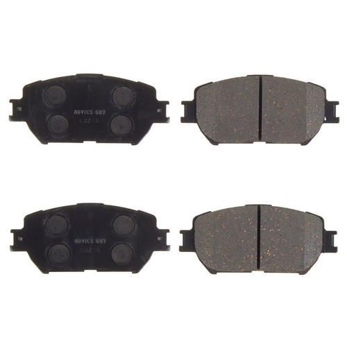 Дисковые тормозные колодки ADVICS передние SN687