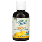 NOW Foods, Better Stevia, низкокалорийный жидкий подсластитель, лимонная твист, 59 мл (2 жидк. унц.)