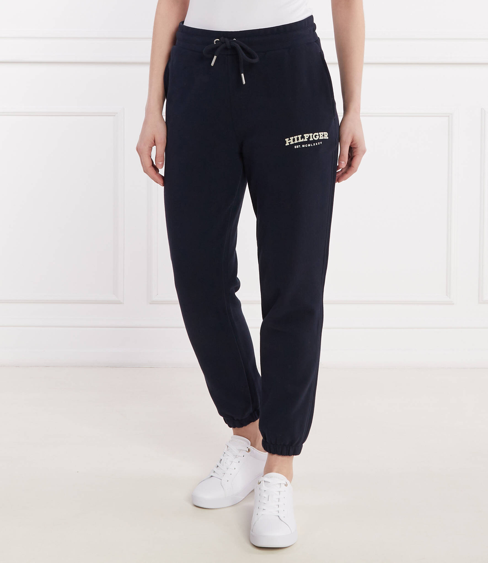 Спортивные штаны REG MONOTYPE FLOCK Tommy Hilfiger - темно-синий(WW0WW41572)