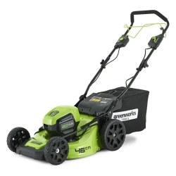 Аккумуляторная газонокосилка Greenworks GD60LM46SPK4 60V (1 x 4 Ач, ЗУ) 2502907UB