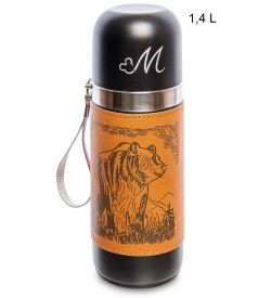 GT-48 Подарочный набор фляжка 330 мл «Охота на медведя»