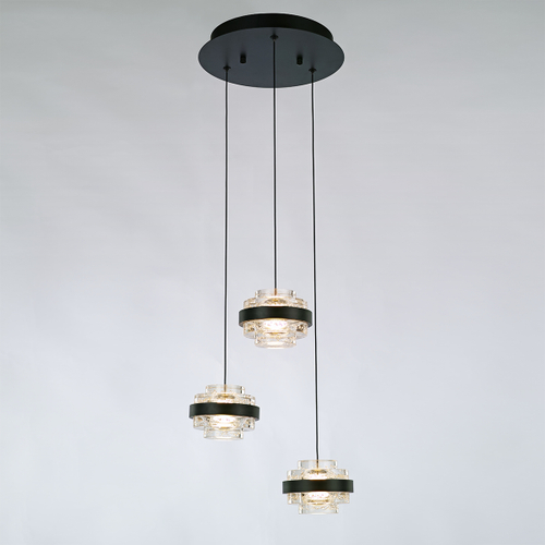 Подвесной светильник MD22030002-3A black/clear