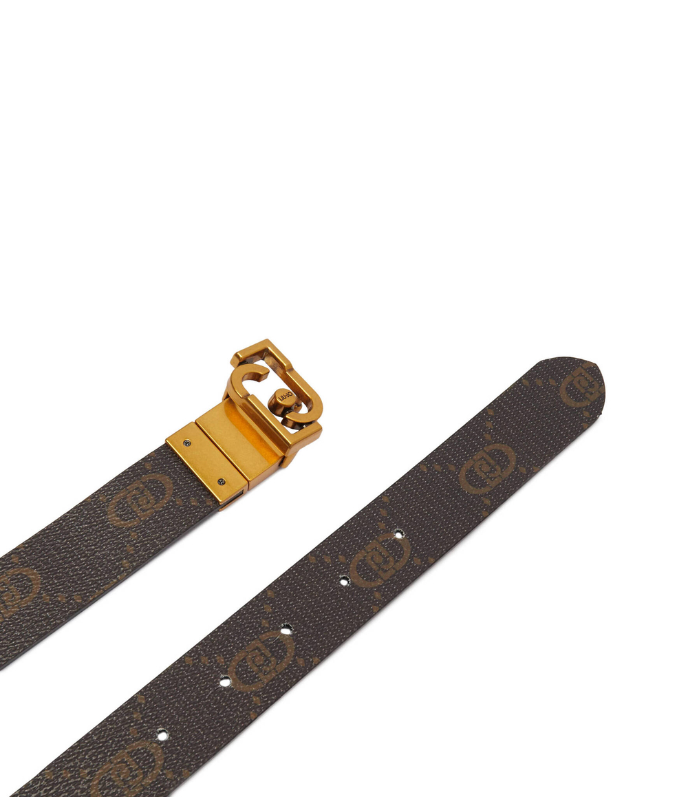 Двухсторонний ремень Liu Jo - черный(AF4306 E0022)