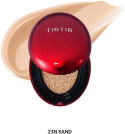 TIRTIR Mask Fit Red Cushion Mini - Долговременный тональный фонд в губке оттенок 23N Sand, 4 g