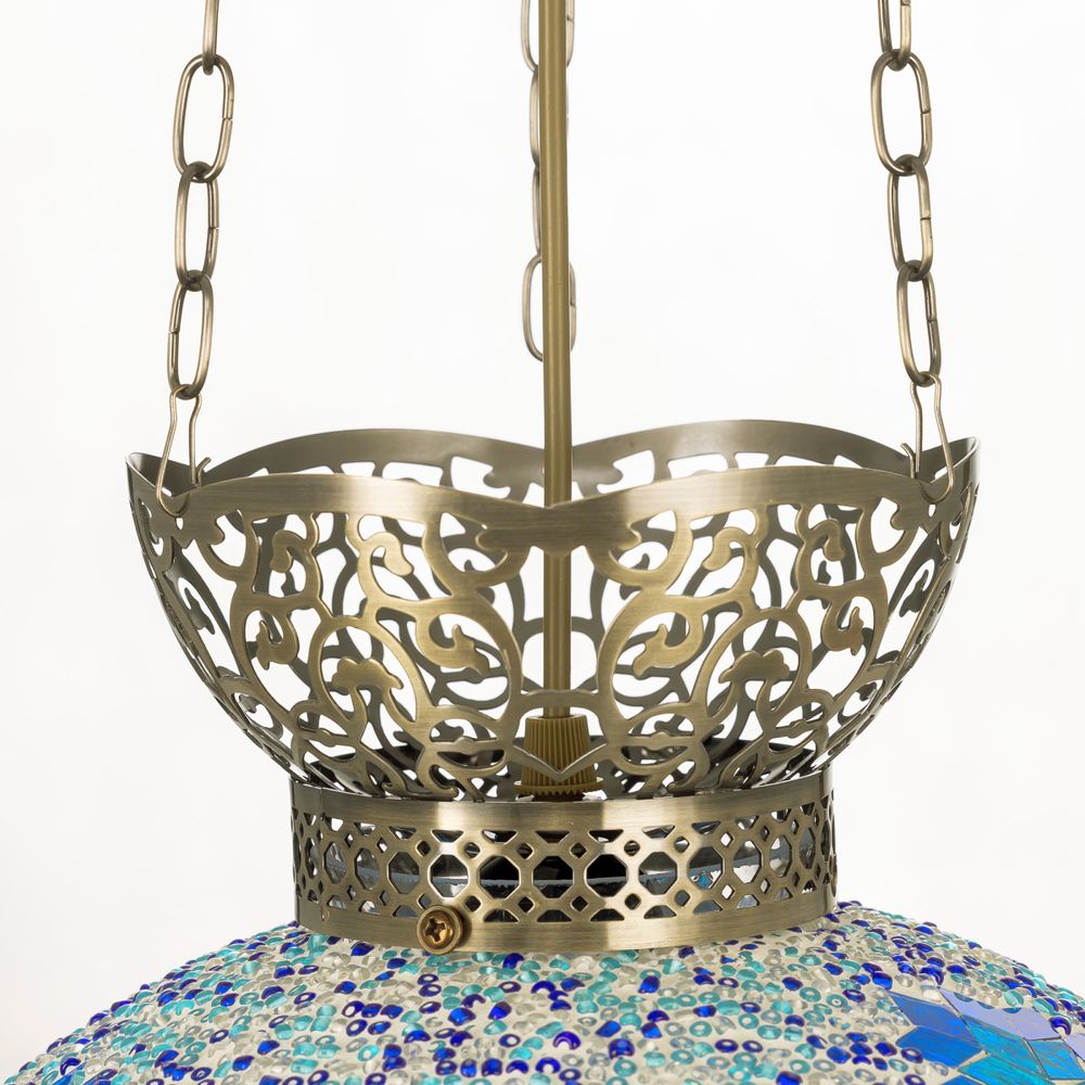 Citilux Каир CL419126 Подвесной светильник Мозаика Синяя