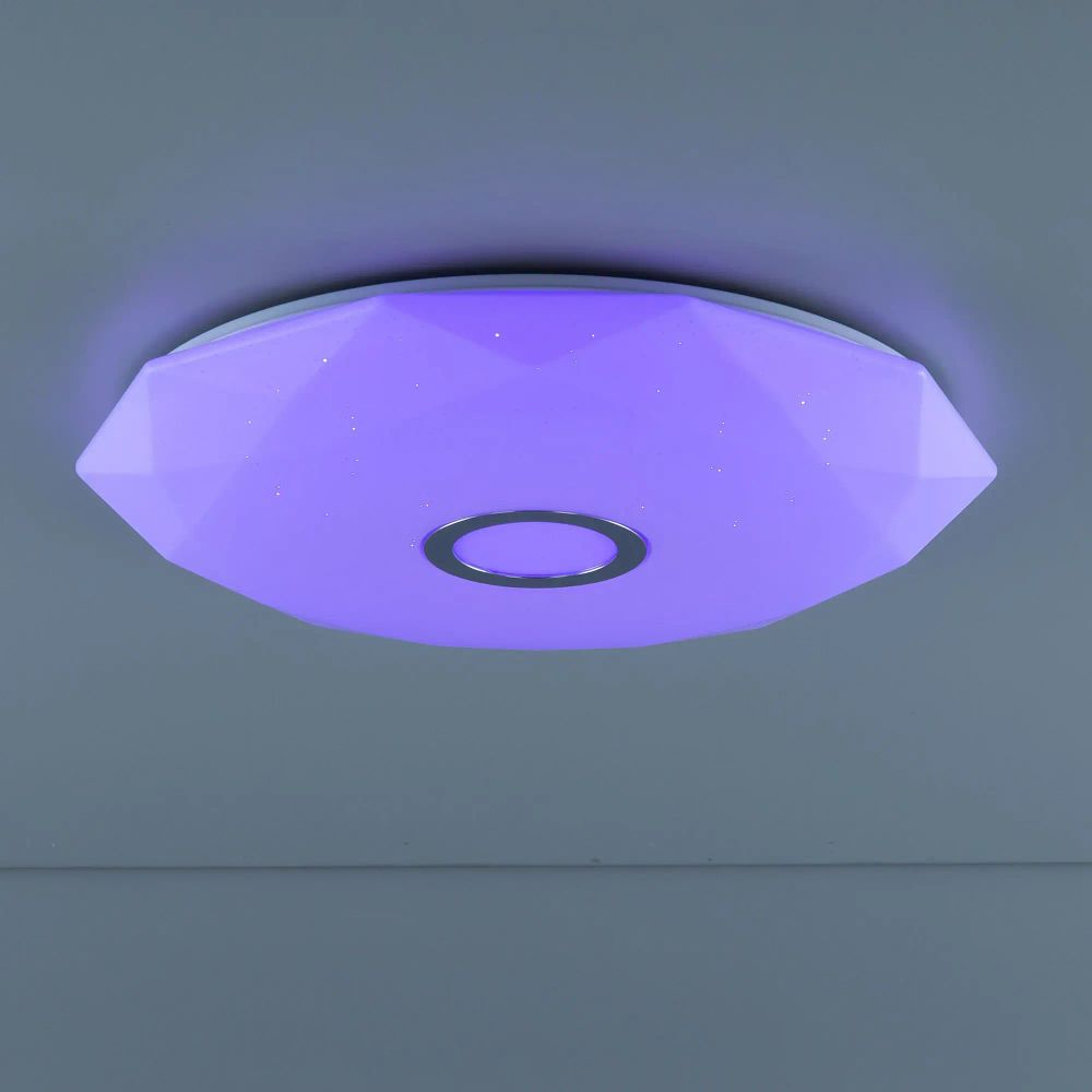 Citilux Диамант Смарт CL713A60G Умная люстра Хром