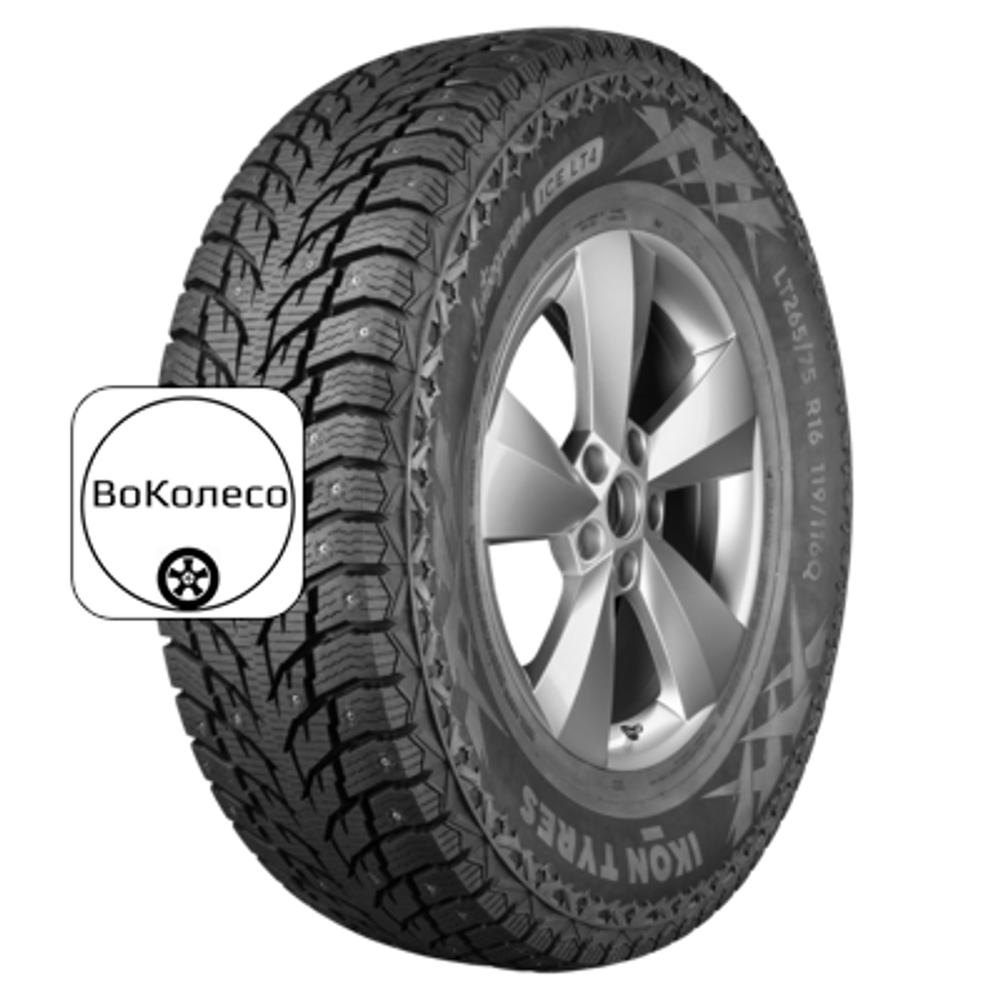 LT265/75R16 119/116Q Autograph Ice LT4 TL (шип.) Ikon