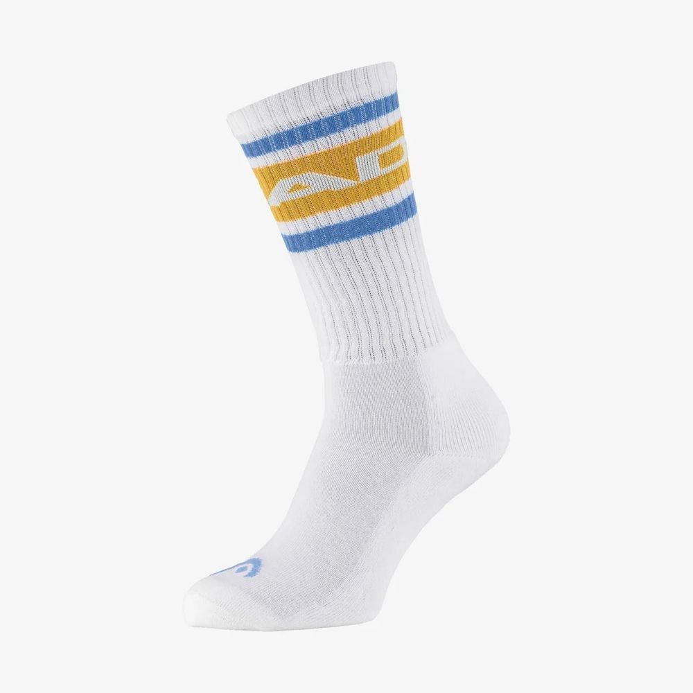 Одежда для тенниса Носки унисекс, Носки унисекс HEAD SOCKS TENNIS 1P LONG .