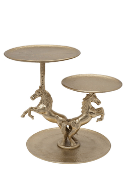 Подставка для закусок 39.5х30х35см Garda Decor Horse